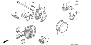 C90 Крышка головки цилиндров