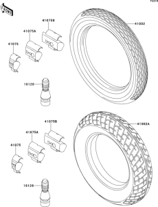 EX250 Покрышки