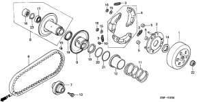 PK50S Clutch / driven face