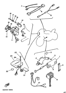 TZ250U Электрика 1
