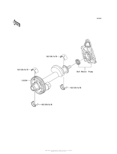 KLE650 Валансирный вал