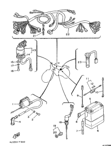 DT125MX Электрика 1