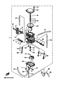 XT225 XT225L Carburetor assy