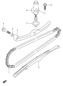 UE125 Держатель направляющей