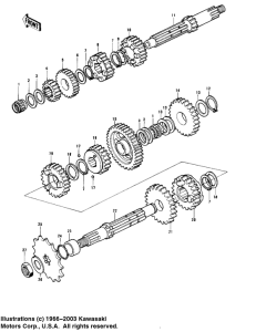 KD175 Трансмиссия