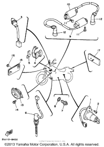 XV250 Электрика