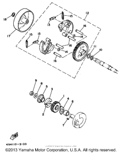 PW50T Сцепление