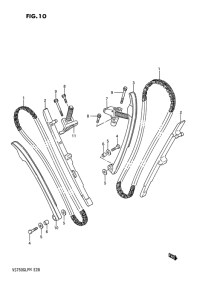 VS750 Держатель направляющей