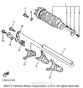 GTS1000AE Копирный вал