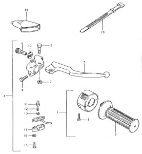 SP400 Right handle switch