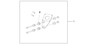 CBF600 (Naked, ABS) G / h switch bracket