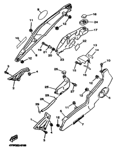 TZR50 Cuerpo central