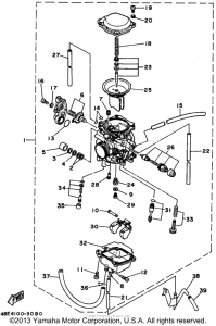 XT225GC Карбюратор