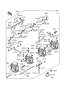 ZR250 Карбюратор