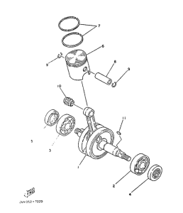 TZR80 Ciguenal. pisttn