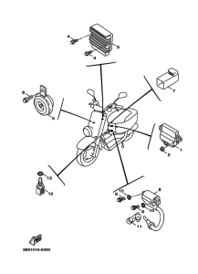 XF50 XF50X Equipo electrico