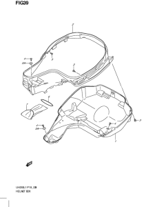 UH200 Багажник для шлема
