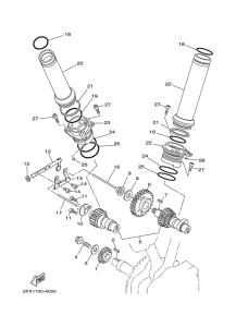 XV17PCSC Camshaft & chain