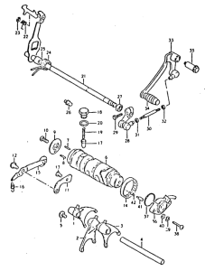 GSX400 Переключение передач