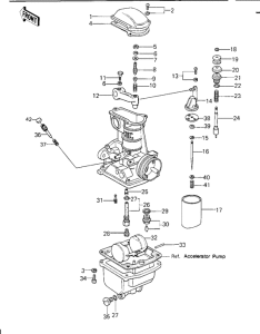 KZ1000 Детали карбюратора