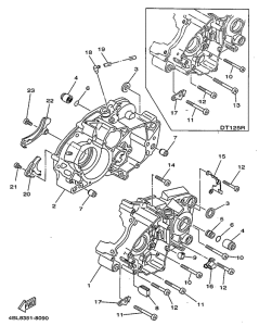  Картер двигателя