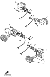 TT600E Поворотники