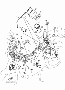 XSR900 Электрика 1