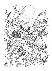 FJR1300AS Cowling comp