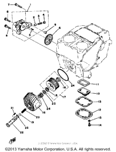 XS400H Масляный насос