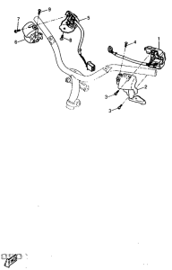 YQ50 Handle switch. lever