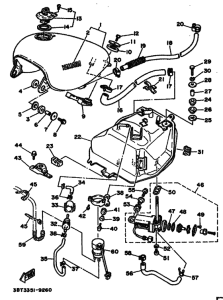 XV535 XV535W Tank fuel