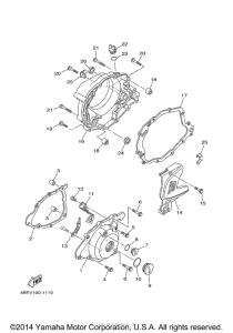 XT225TC Боковые крышки