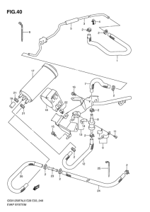 GSX1250 (ABS) Evap system