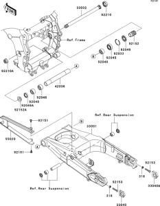 ZX1400 Маятник