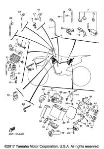 WR450F Электрика 2