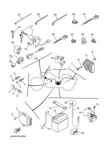 XVS250 Электрика 1