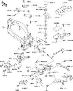 ZX750 Electro bracket