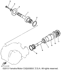 PW50G Трансмиссия