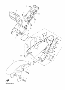 YZF-R1R ( RaceBase) Крыло