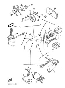 XV1100SE Электрика 2