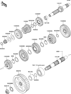 VN900 Трансмиссия
