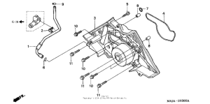 ST1100 Водяной насос
