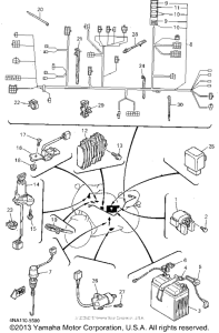 YZF600RGC Электрика