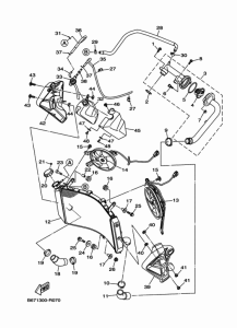 MTN1000 Radiator & hose