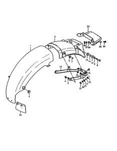 GS1000 Заднее крыло
