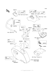 VN1700 Лейбл предостережения