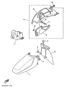 CT50S Переднее крыло