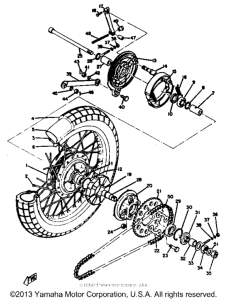HT1BM Переднее колесо