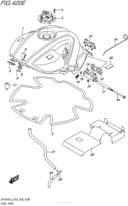 SFV650 Fuel Tank (Sfv650Al5 E33)