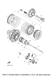 FZR600RE Сцепление